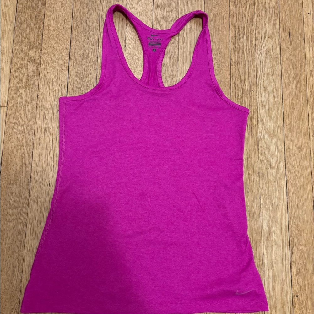 Women's Pink Racerback Tank Top